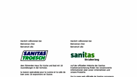 What Sanitas.ch website looked like in 2016 (7 years ago)