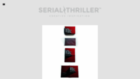 What Serialthriller.com website looked like in 2016 (7 years ago)