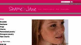 What Shameonjane.com website looked like in 2016 (7 years ago)