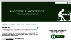 What Smockville.org website looked like in 2016 (7 years ago)