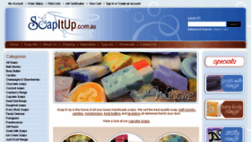 What Soapitup.com.au website looked like in 2016 (7 years ago)