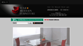 What Starmodernfurniture.com website looked like in 2016 (7 years ago)