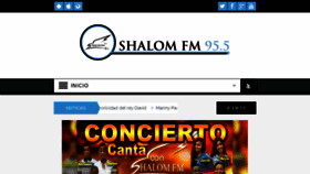 What Shalomfm.net website looked like in 2016 (7 years ago)