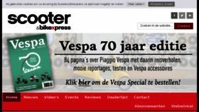 What Scooterxpress.nl website looked like in 2016 (7 years ago)