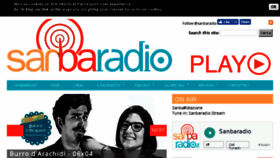 What Sanbaradio.it website looked like in 2016 (7 years ago)