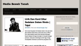 What Suarabawahtanah.com website looked like in 2016 (7 years ago)