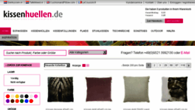 What Sofakissen.de website looked like in 2016 (7 years ago)