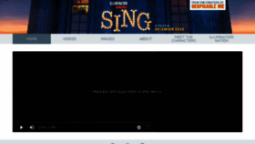 What Singmovie-intl.com website looked like in 2016 (7 years ago)