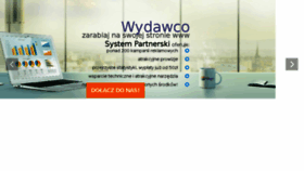 What Systempartnerski.pl website looked like in 2016 (7 years ago)