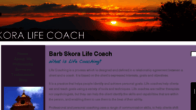 What Skoralifecoach.com website looked like in 2016 (7 years ago)