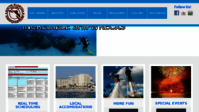 What Southfloridadiving.com website looked like in 2016 (7 years ago)