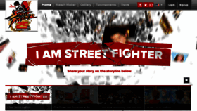 What Streetfighter25.com website looked like in 2016 (7 years ago)