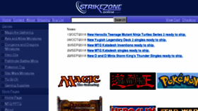 What Strikezoneonline.com website looked like in 2016 (7 years ago)