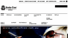 What Smokefree.net.au website looked like in 2016 (7 years ago)