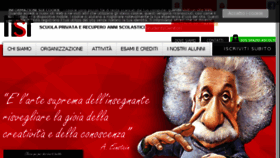 What Scuolaisi.it website looked like in 2016 (7 years ago)