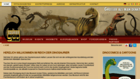 What Sauriermuseum.ch website looked like in 2016 (7 years ago)