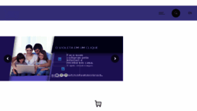 What Supermercadovioleta.com.br website looked like in 2016 (7 years ago)