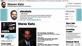 What Stevenkatz.com website looked like in 2016 (7 years ago)