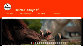 What Selmas-ponyhof.de website looked like in 2016 (7 years ago)