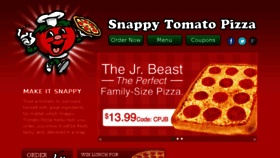What Snappytomato.com website looked like in 2016 (7 years ago)