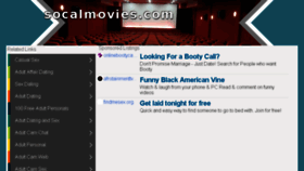 What Socalmovies.com website looked like in 2016 (7 years ago)
