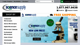 What Science-supply.com website looked like in 2016 (7 years ago)