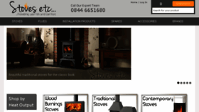 What Stoves-etc.co.uk website looked like in 2016 (7 years ago)