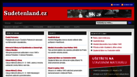 What Sudetenland.cz website looked like in 2016 (7 years ago)