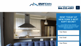 What Stuytownapartments.com website looked like in 2016 (7 years ago)