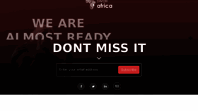 What Swaliafrica.com website looked like in 2016 (7 years ago)