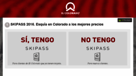 What Skipasselcolorado.com website looked like in 2016 (7 years ago)