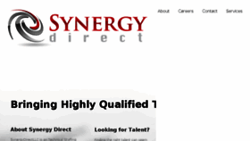 What Synergydirectllc.com website looked like in 2016 (7 years ago)