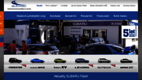 What Subaruplzen.cz website looked like in 2016 (7 years ago)
