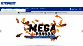 What Si.myprotein.com website looked like in 2016 (9 years ago)