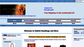 What Stylishhandbagsandmore.com website looked like in 2016 (7 years ago)