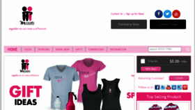 What Shoppink.mcgrathfoundation.com.au website looked like in 2016 (7 years ago)