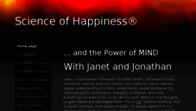 What Scienceofhappiness.com website looked like in 2016 (7 years ago)