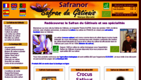 What Safrandugatinais.fr website looked like in 2016 (7 years ago)
