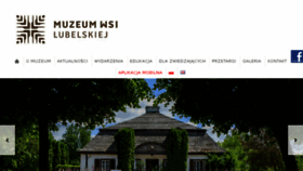 What Skansen.lublin.pl website looked like in 2016 (7 years ago)