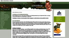 What Schaedlinge-online.de website looked like in 2016 (7 years ago)