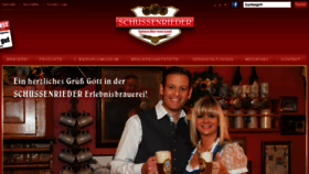 What Schussenrieder.de website looked like in 2016 (8 years ago)