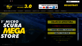 What Sportissimomilano.com website looked like in 2016 (7 years ago)