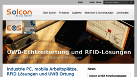 What Solcon-systemtechnik.de website looked like in 2016 (7 years ago)