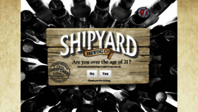 What Shipyardshopping.com website looked like in 2016 (7 years ago)