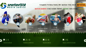 What Sportoviste-susice.cz website looked like in 2016 (7 years ago)
