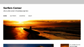 What Surfers-corner.co.za website looked like in 2016 (8 years ago)