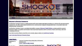 What Shockoecommerce.com website looked like in 2016 (7 years ago)