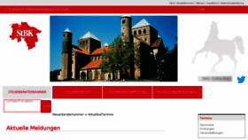 What Stbk-niedersachsen.de website looked like in 2016 (7 years ago)