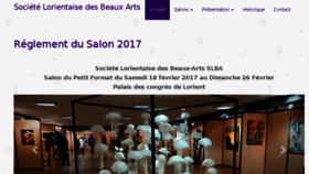 What Slba56.fr website looked like in 2016 (7 years ago)