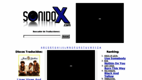 What Sonidox.com website looked like in 2016 (7 years ago)